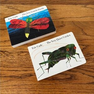 Eric Carle Set of Two Children's Books - Firefly & Cricket